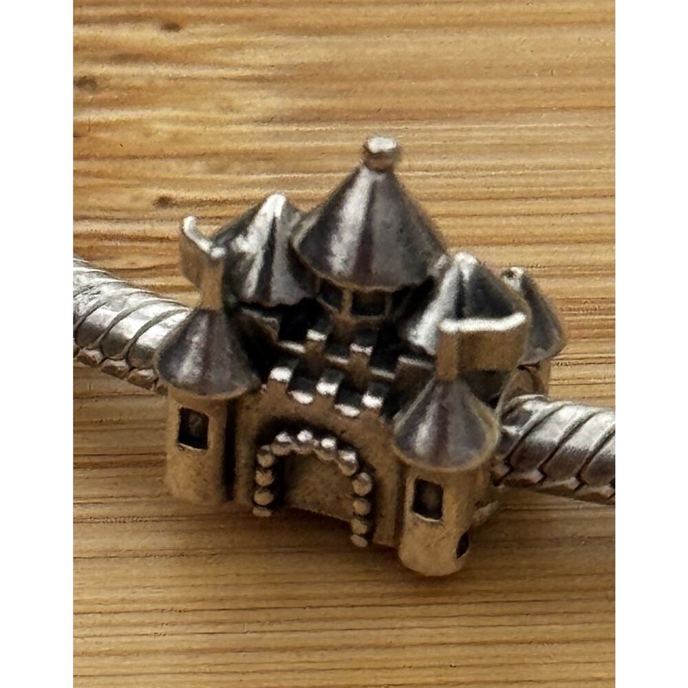 Retired Pandora Castle ALE 925 & 14k Happily Ever After Fairytale Charm Bead